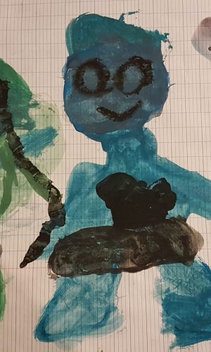 Raphael, son papa et sa maman